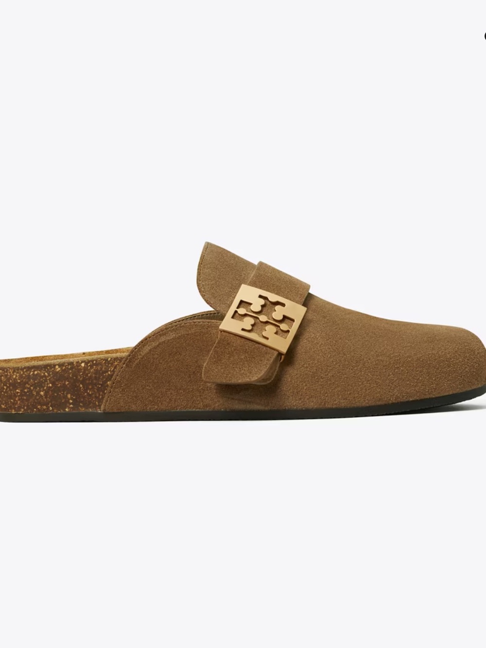TORY BURCH Mellow Mule Suede Clogs Slip Ons - Picture 9 of 11